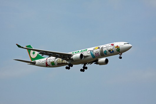 BR/EVA/エバー航空 A330 Hello Kitty塗装