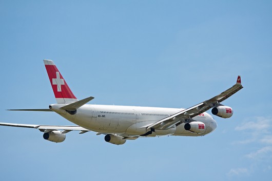 LX/SWR/スイス国際航空 A340 HB-JMC