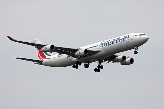 UL/ALK/スリランカ航空 A340 4R-ADA