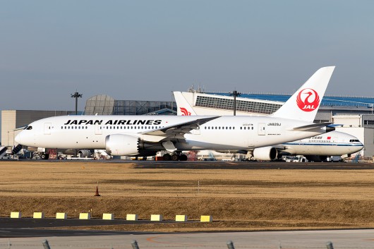 JL/JAL/日本航空  B787-8 JA829J