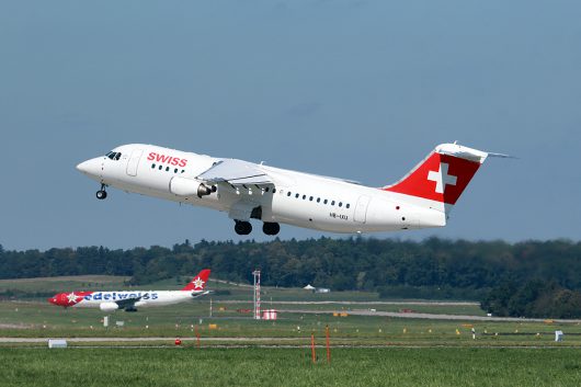 LX/SWR/スイス国際航空  ARJ100 HB-IXU