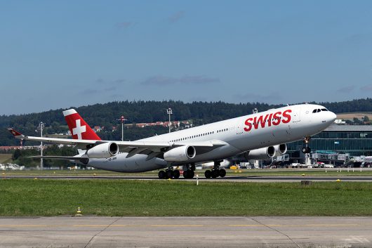 LX/SWR/スイス国際航空  A340-300 HB-JMH