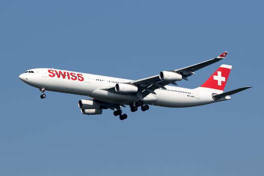 LX/SWR/スイス国際航空 LX160 A340-300 HB-JMH