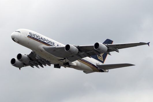 SQ/SIA/シンガポール航空  A380 9V-SKE