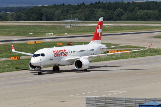 LX/SWR/スイス国際航空  CS100 HB-JBB