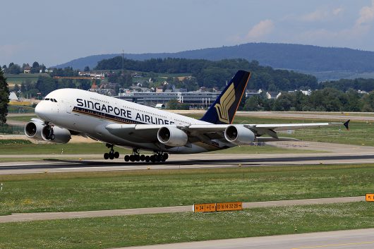 SQ/SIA/シンガポール航空  A380 9V-SKP
