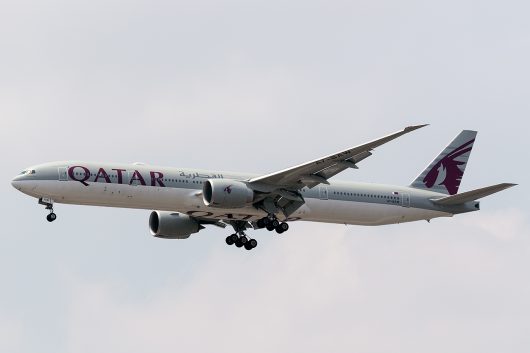 QR/QTR/カタール航空  B777-300ER A7-BAW