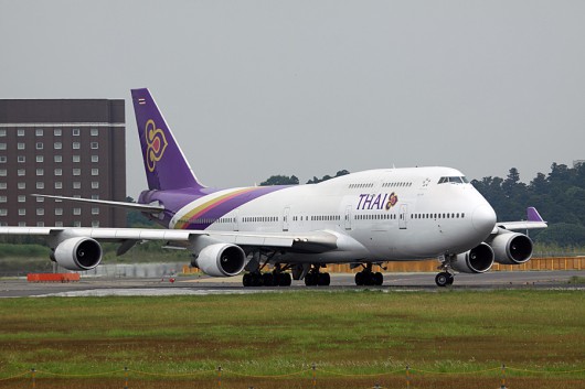 タイ国際航空 B747-400