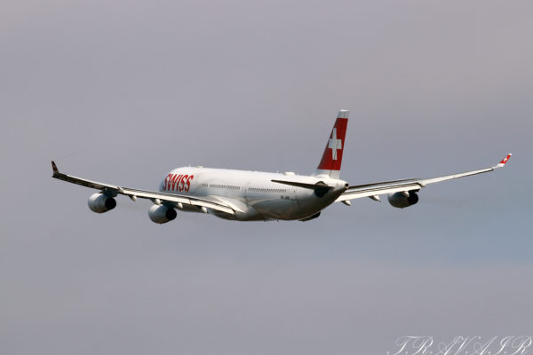 LX/SWR/スイス国際航空 LX161 A340-300 HB-JMB