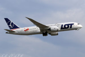 LO/LOT/LOTポーランド航空 LO80 B787-8 SP-LRH
