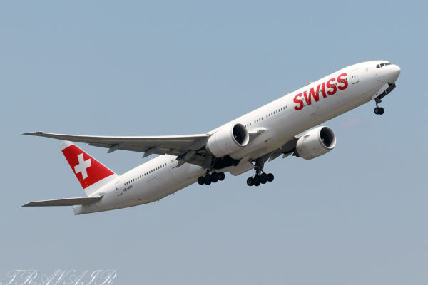 LX/SWR/スイス国際航空 LX161 B777-300ER HB-JNH