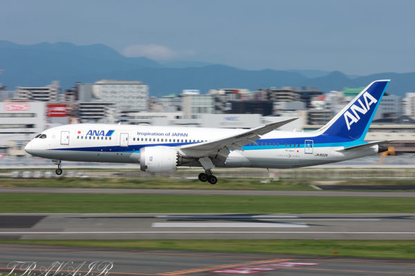 NH/ANA/全日空 NH421 B787-8 JA802A