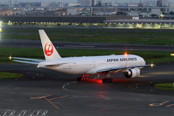 JL/JAL/日本航空 JL333 B777-200ER JA709J