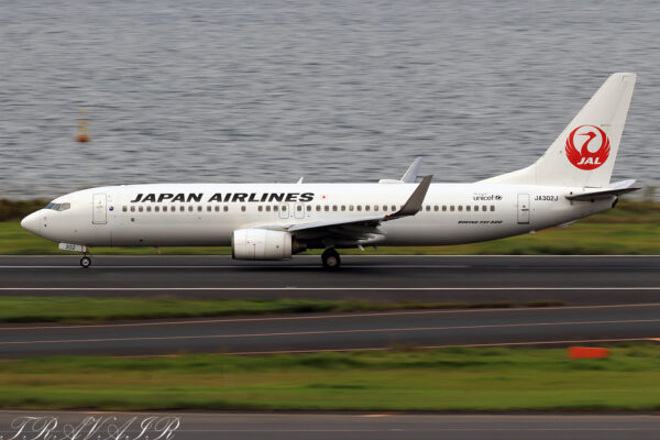 JL/JAL/日本航空 JL189 B737-800 JA302J