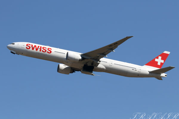 LX/SWR/スイス国際航空 LX161 B777-300ER HB-JNK
