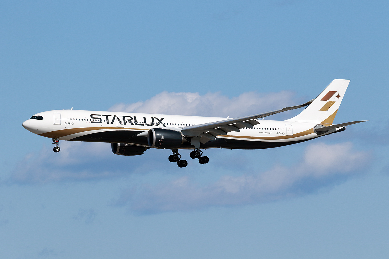 JX/SJX/Starlux JX802 A350-900 B-58301