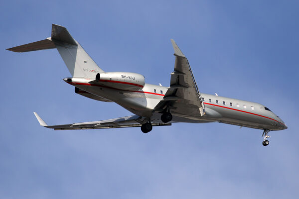 /Biz/VistaJet  Bombardier Global 6000 9H-VJJ