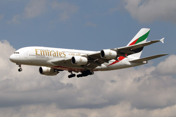 EK/UAE/エミレーツ航空 EK45 A380 A6-EUB