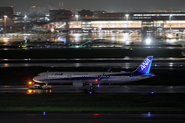 2024.8.31 19:55撮影 NH/ANA/全日空 A321Neo