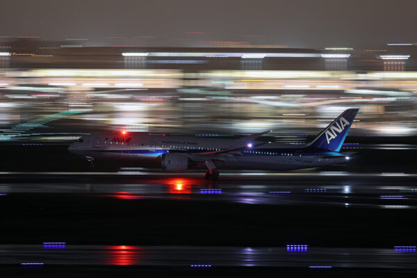 2024.8.31 20:14撮影 NH/ANA/全日空B787-8