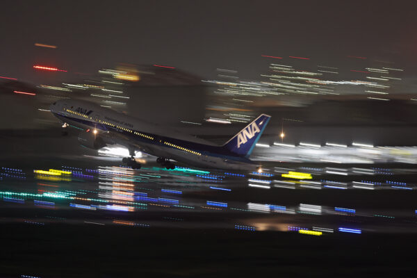 2024.8.31 20:24撮影 NH/ANA/全日空 B777-300