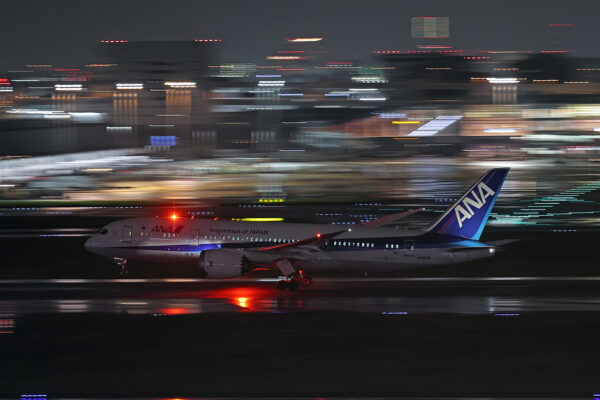 2024.8.31 20:28撮影 NH/ANA/全日空B787-8