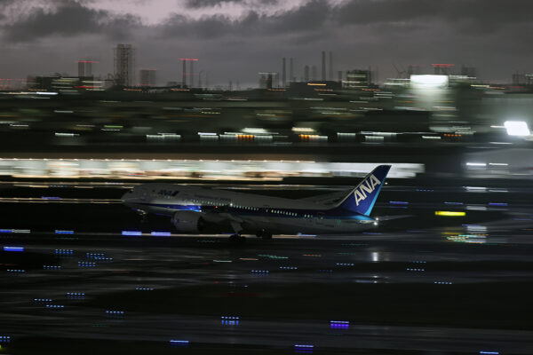 2024.8.31 20:28撮影 NH/ANA/全日空B787-8