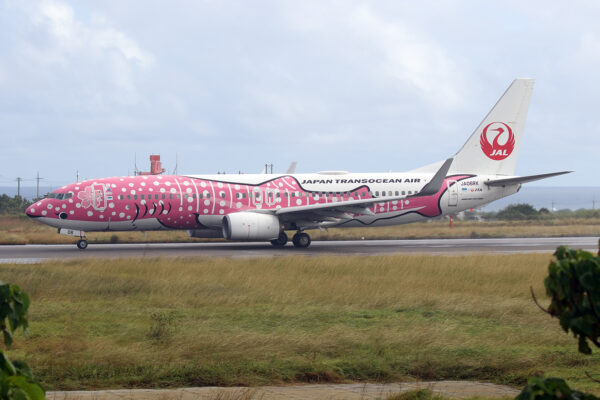 NU/JTA/日本トランスオーシャン航空 NU614 B737-800 JA06RK