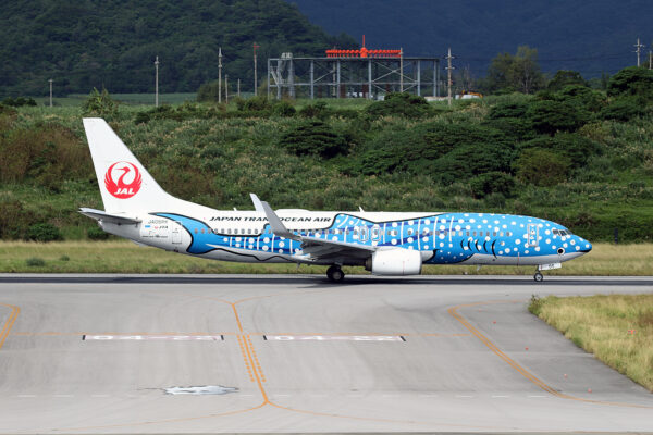 NU/JTA/日本トランスオーシャン航空 NU626 B737-800 