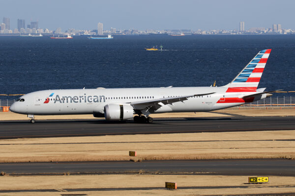 AA/AAL/アメリカン航空 AA167 B787-8 N832AA