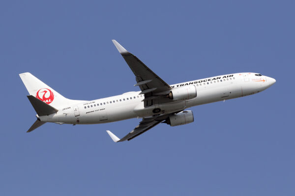 NU/JTA/日本トランスオーシャン航空 NU58 B737-800 JA12RK