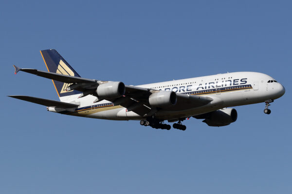 SQ/SIA/シンガポール航空 SQ638 A380 9V-SKN