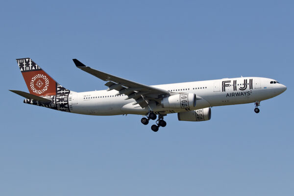 FJ/FJI/エア・パシフィック A330-200 DQ-FJT