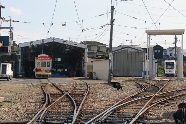 赤岩口車庫