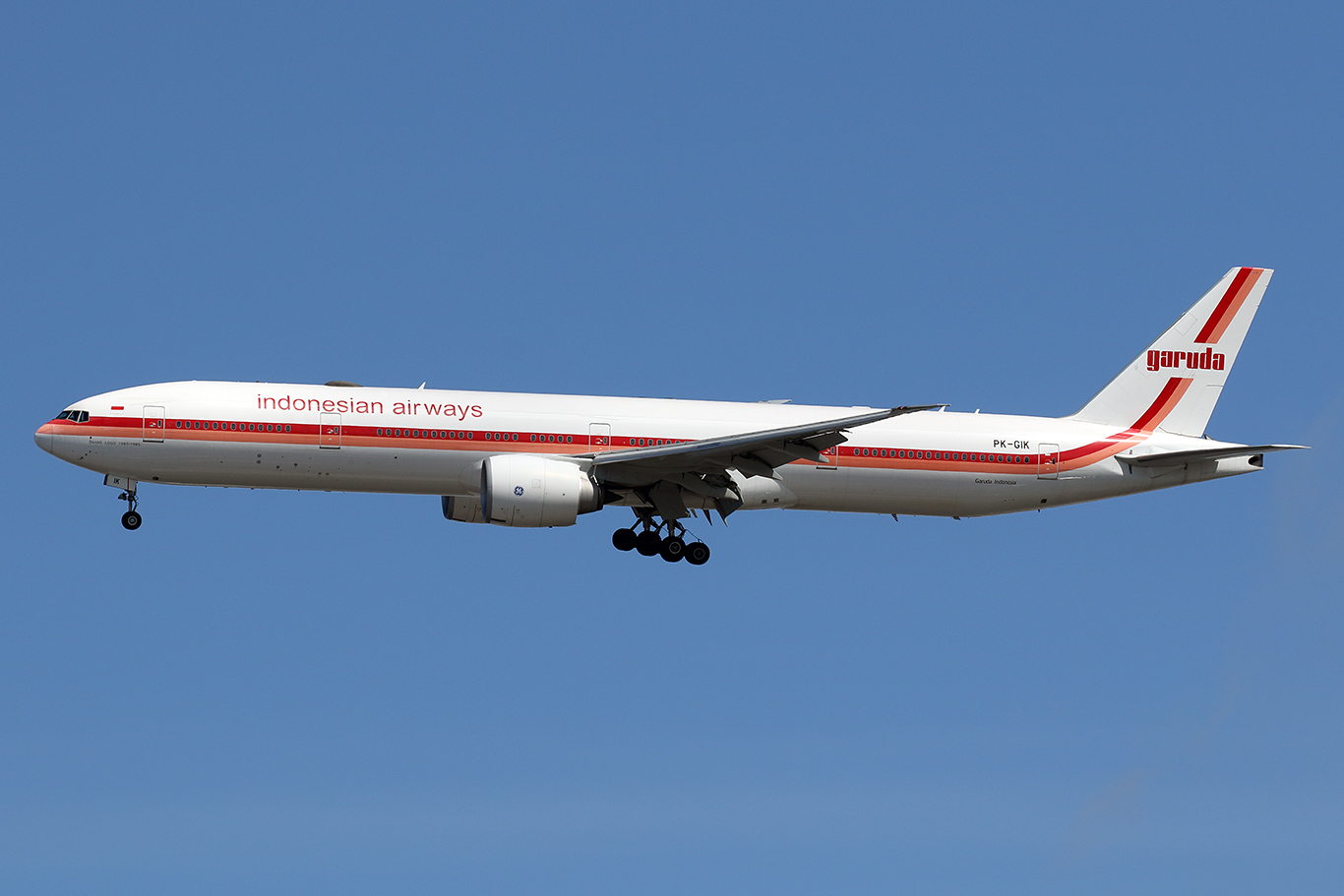 GA/GIA/ガルーダ・インドネシア航空 GA874 B777-300ER PK-GIK
