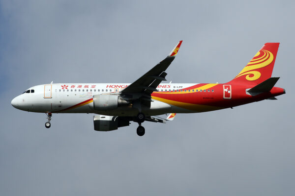 HX/CRK/香港航空 HX608 A320 B-LPP