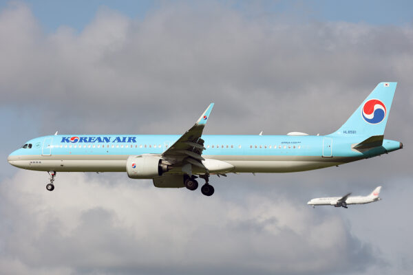 KE/KAL/大韓航空 KE711 A321Neo HL8591