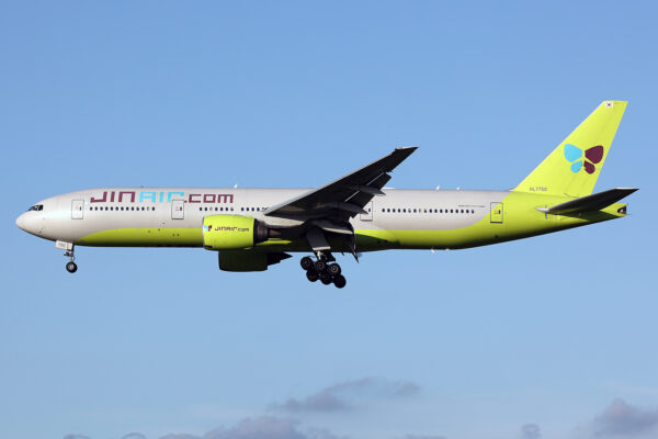 LJ/JNA/ジンエアー LJ209 B777-200 HL7750
