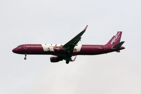 VZ/TVJ/タイ・ベトジェットエア A321Neo HS-VKL