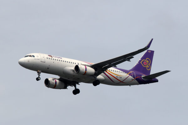 TG/THA/タイ国際航空  A320 HS-TXN