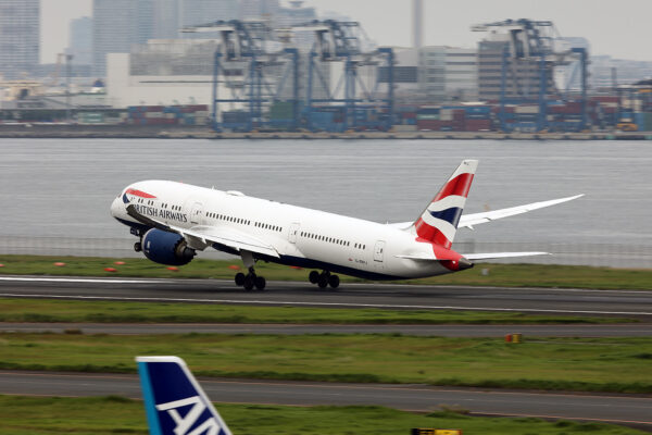 BA/BAW/ブリティッシュ・エアウェイズ BA6 B787-9 G-ZBKJ