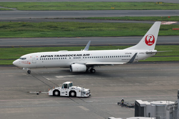 NU/JTA/日本トランスオーシャン航空 JL906 A350-900 JA350J