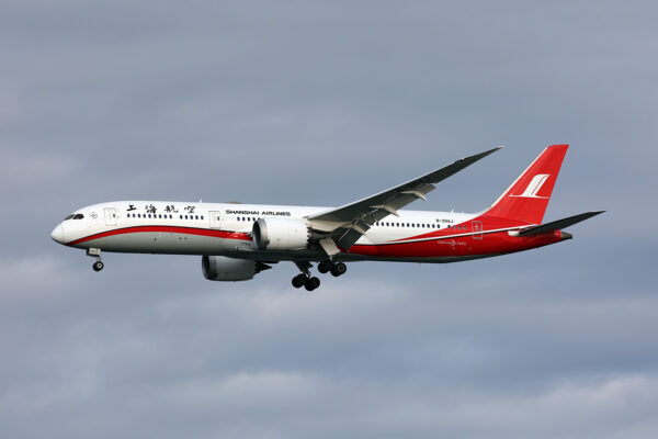 FM/CSH/上海航空  B787-9 B-20AJ