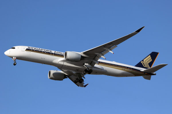 SQ/SIA/シンガポール航空 SQ632 A350-900 9V-SMC